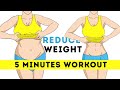 5 Minutes Workout To Reduce Weight