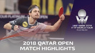 2018 Qatar Open Highlights I Timo Boll Vs Lin Yun-Ju (R32) 2018 Qatar Open Highlights I Timo Boll Vs Lin Yun-Ju (R32)