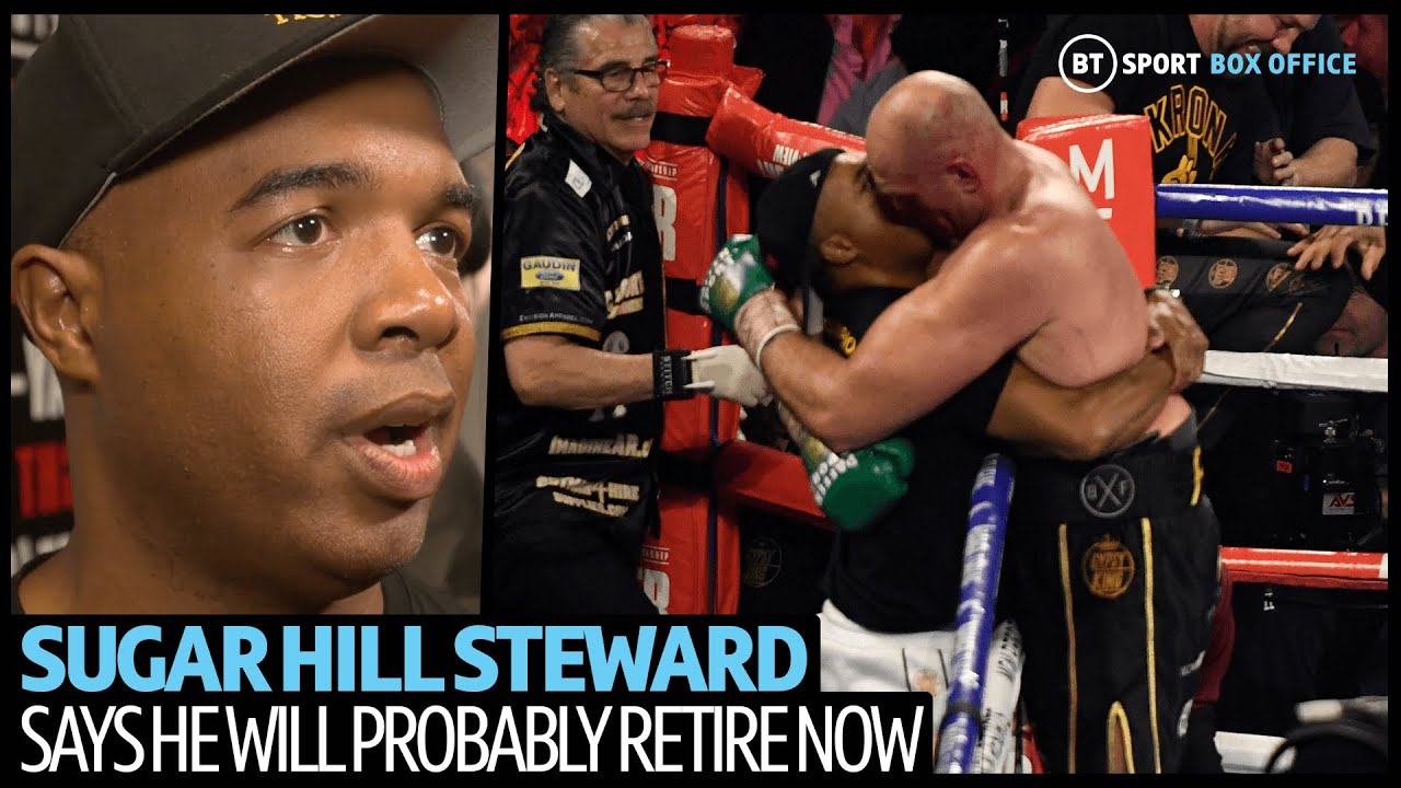 Tyson Fury's trainer Sugar Hill Steward says he will retire after