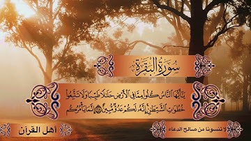 تلاوة هادئة من سورة البقرة للعبد الفقير لله اكرم النافع