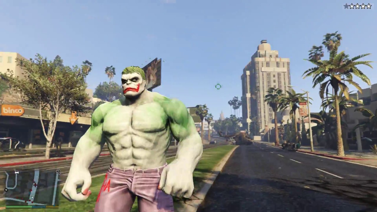 GTA 5 Joker HULK