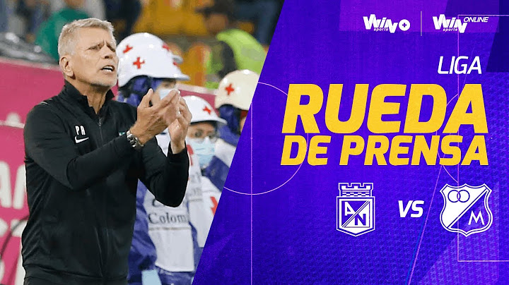 Rueda de prensa de Nacional tras su partido con Millonarios