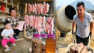 FRIED MEAT OIL | COOKING OIL FROM LAT | Preprocessing recipe & 365day preservation