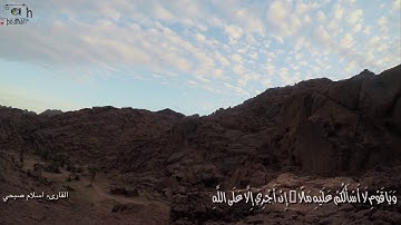 حالات واتس اب دينية قصيرة  اسلام صبحي سورة نوح