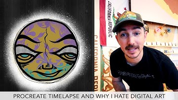 Procreate Timelapse And Why I Hate Digital Art