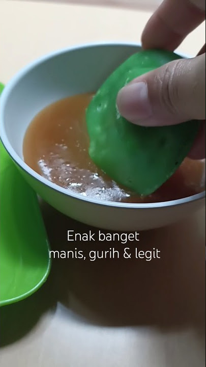 Ih Serem...Sorabi hijau kuntilanak, manis dan gurih #shorts