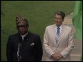 President Reagan Meeting with President Mobuto from Zaire on August 4, 1983
