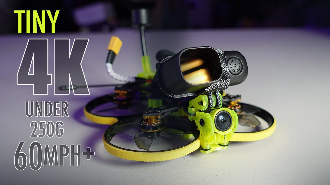 Ridiculously Tiny 4K FPV Racing Drone that is Super Awesome! 