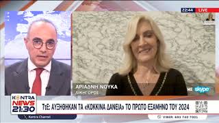 Κόκκινα δάνεια: Αυξήθηκαν + 43% - Έρχονται 30.000 πλειστηριασμοί / Αριάδνη Δούκα