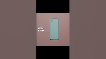 Feature Phone 3D Model || Blender Animation|| #blender #blender3d #3d #3dmodeling