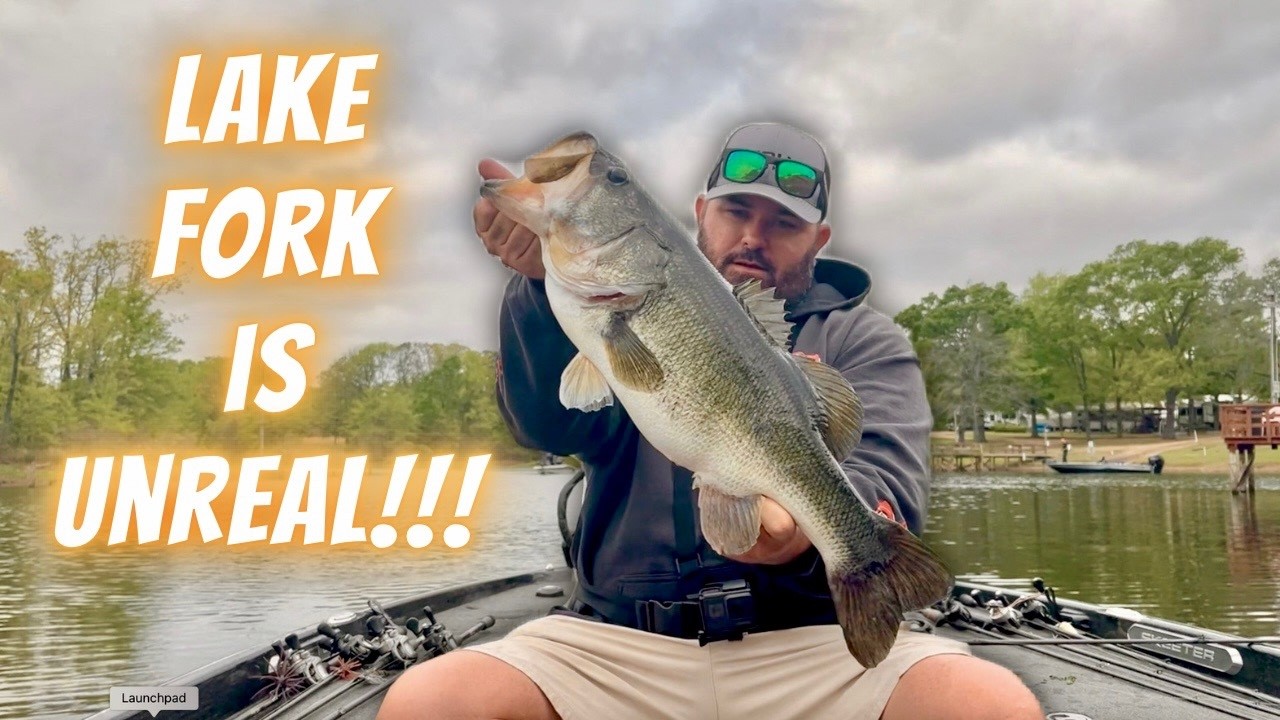 Lake Fork Spring Bass Fishing During The Spawn: Catching Giant Bass Off of Beds!!!