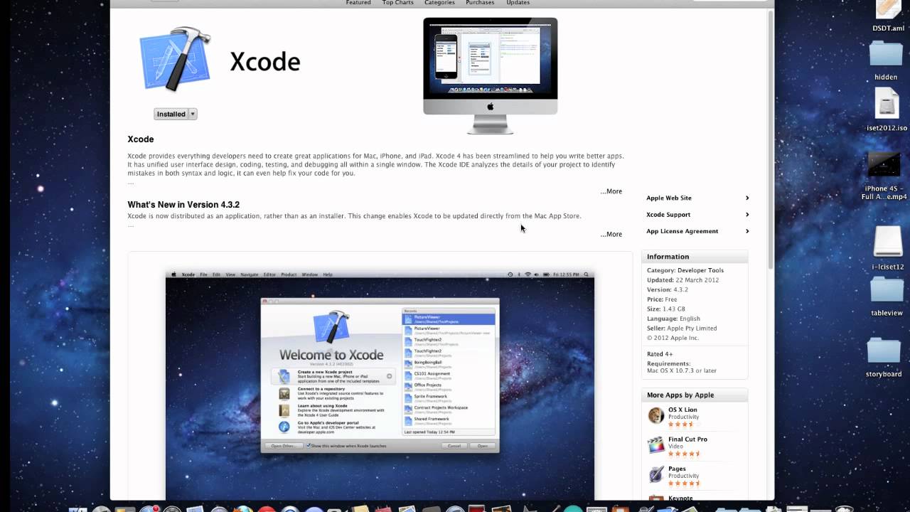 ⁣iOS Development Tutorial - 1 - Requirements Mac OS X Lion and XCode