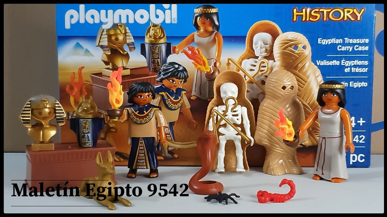 Zeal dilute Unavoidable UNBOXING Playmobil EGIPTO 9542 - Maletín egipcio review - YouTube