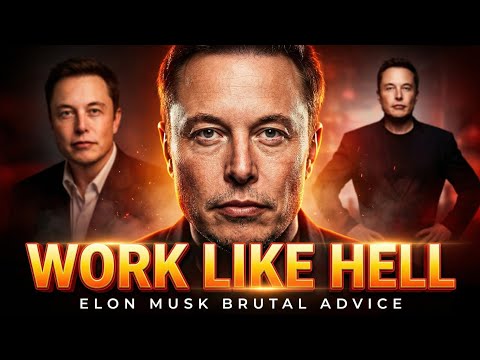 Elon Musk’s Brutal Advice: WORK LIKE HELL