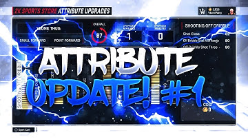 BEST SIGNATURE STYLES + JUMPSHOT - NBA 2K17 - ATTRIBUTE UPDATE #1!