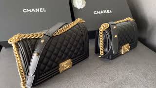 WATCH THIS if you can’t decide (Medium or Small) CHANEL Le Boy #chanel #香奈儿 #chanelboy