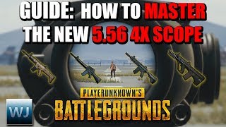GUIDE: How to MASTER the NEW 5.56 4X Scope (Aim points   Range Finder) - PUBG