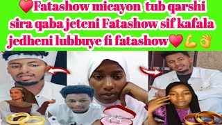 Download Lagu ♥️Fatashow micayon tub qarshi sira qaba jeteni Fatashow sif kafala jedheni lubbuye fi fatashow♥️💪👌 MP3 Download Lagu ♥️Fatashow micayon tub qarshi sira qaba jeteni Fatashow sif kafala jedheni lubbuye fi fatashow♥️💪👌 MP3