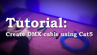 How to Make A DMX Cable | Tutorial