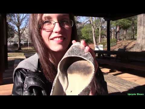 Upcycle Shoes:  Natalie's first photoshoot, reviewing ballet flats and sneakers