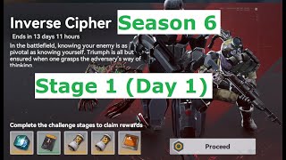 GFL2 Inverse Cipher, Season 6, Part 1 Walkthrough