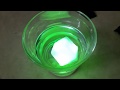 Glow in the dark ice cube  aarohan kalita