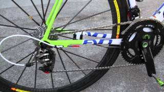 TECHINCAL FEATURES ON IVAN BASSO' CANNONDALE SUPERSIX EVO