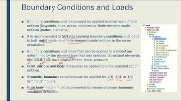 Intro to FEM - Week04-A20 Loads BC