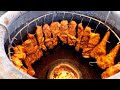 바삭함이 생명! 항아리 돼지고기 바비큐 / 열대과일 / Pork Belly, Feet, Tail / Tropical fruit | Thai street food