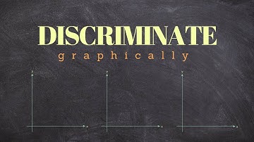 What does the discriminat tell us about our zeros graphically