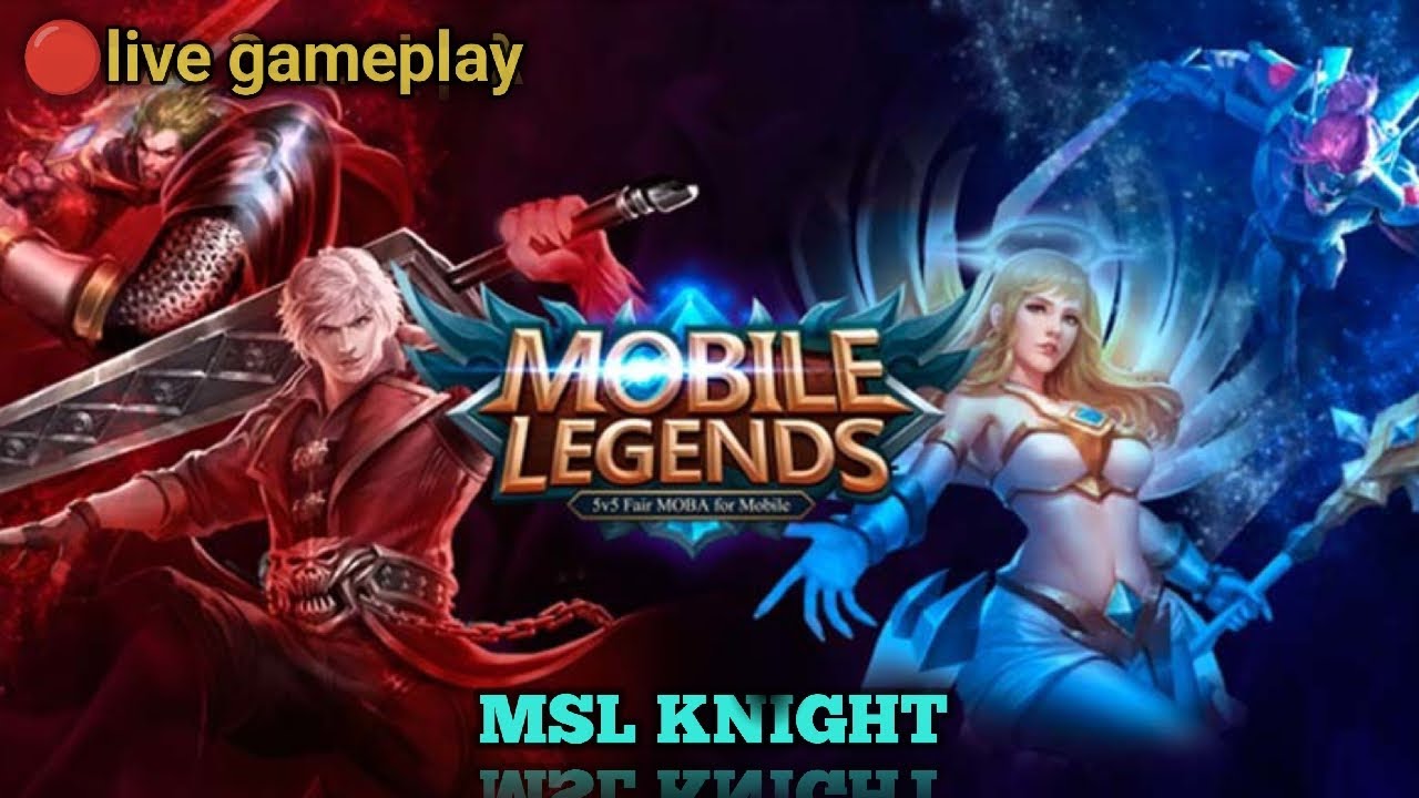 🔴Rank push live | 🎮Mobile Legends:Bang Bang | MSL KNIGHT | start a new era.