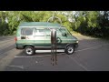 4K Review 1994 Dodge Ram B250 Mark III Hightop Conversion Van Virtual Test-Drive &amp; Walk-around