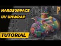 Cinema 4D R25 Hard Surface UV Unwrapping Tutorial