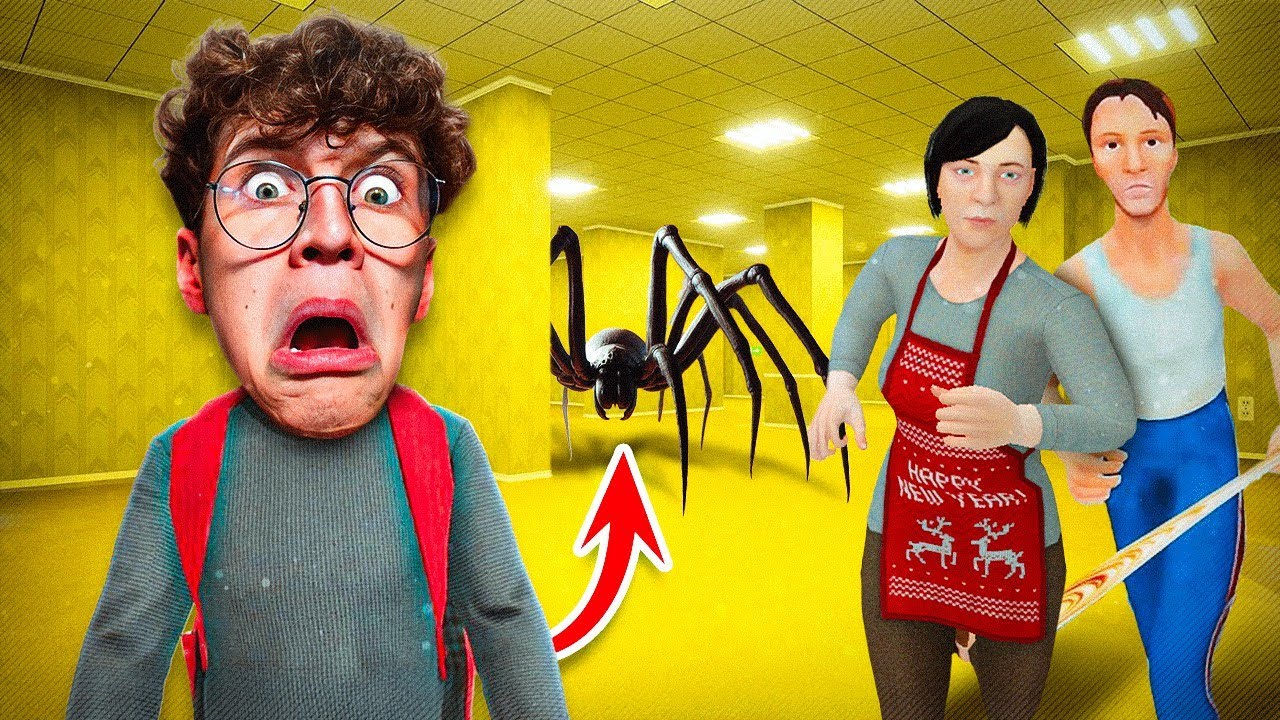 HO TROVATO LE BACKROOMS DOPO ESSERE SCAPPATO DAI MIEI GENITORI *finale triste* | SchoolBoy Runaway