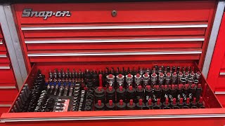 vintage snap-on kra 657 tool box tour