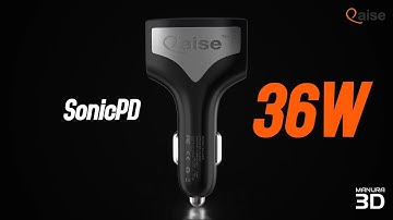 Qaise Car USB Charger - 3D Product Animation Video