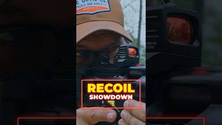 MP5 Muzzle Flip Control Test - Pistol Brace vs Full Size Side by Side #edc #shorts #tacticalshooter