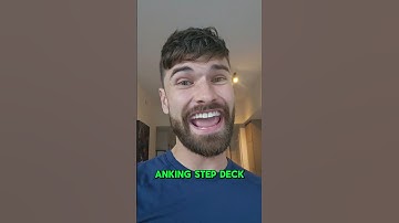 How to study the USMLE AnKing Step Deck in under 15 seconds...