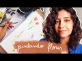 [TUTORIAL] Como PINTAR suas primeiras FLORES em AQUARELA | Lena Mao