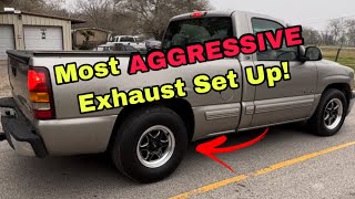 The Most AGGRESIVE Sounding EXHAUST set up