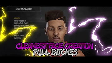 CLEANEST FACE CREATION🌊😱! PULL BITCHES IN NBA 2K17😂!