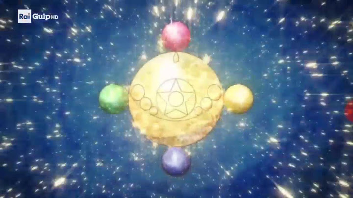 Usagi si trasforma x la 1 volta in Sailor Moon ITA