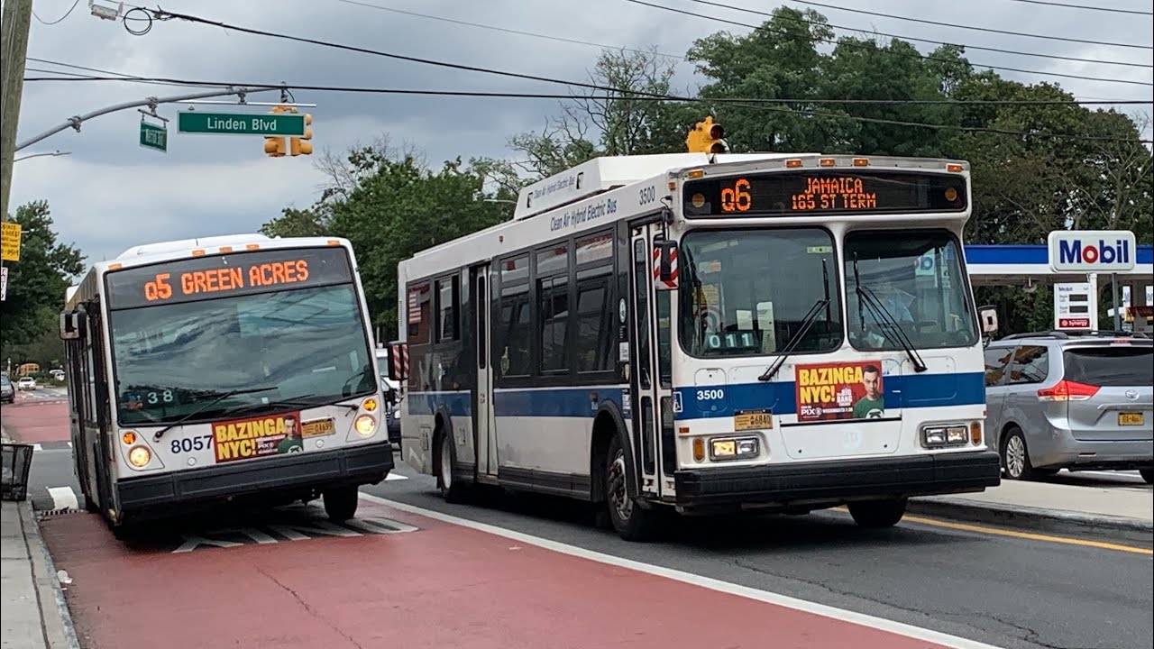 MTA New York City Bus/NICE | Busfanning Action at Merrick Boulevard/Linden Boulevard