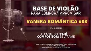 Video thumbnail of "BATIDÃO VANERA ROMÂNTICA #8 - Base FREE Violão Acústico | Criar Compor Improvisar | Bpm 75"