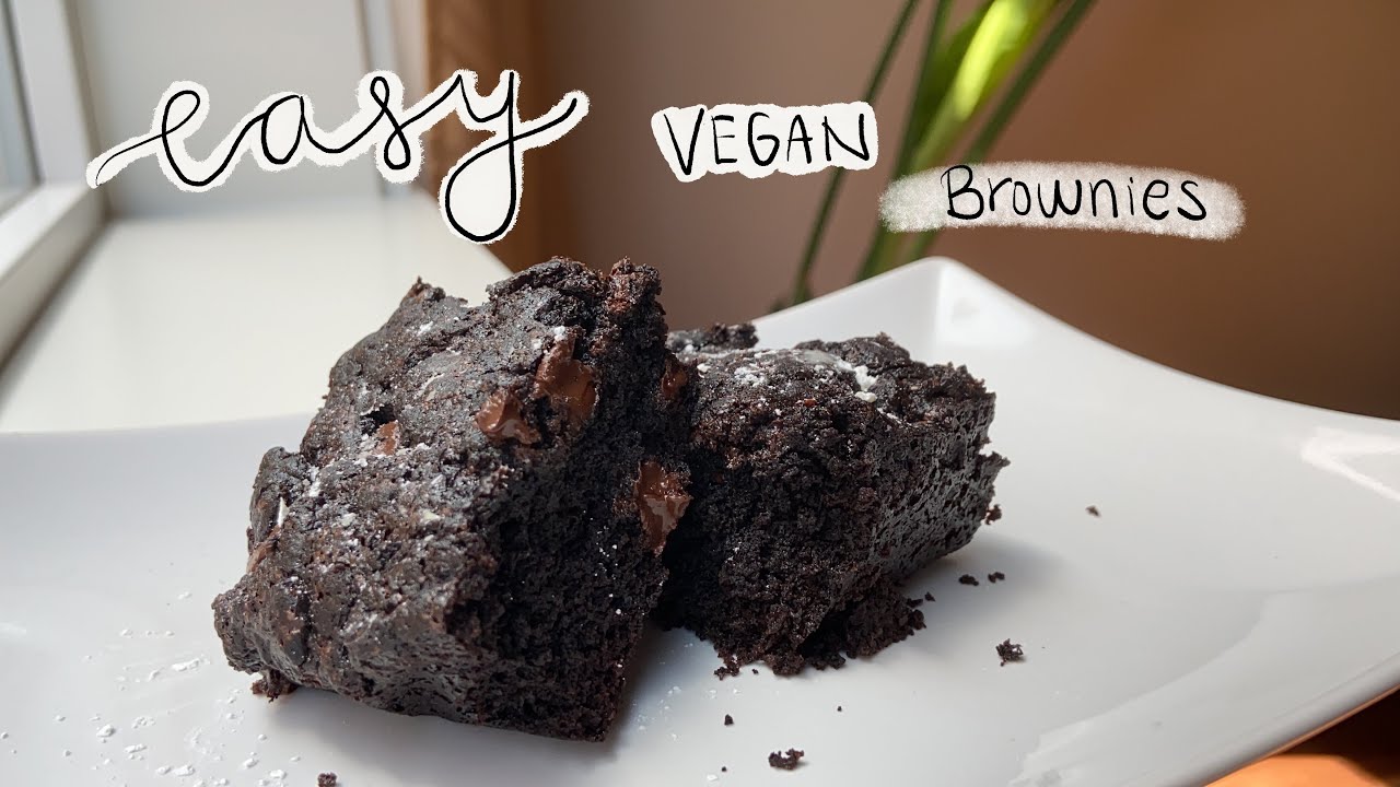 How to make the BEST Vegan Brownies Bake 'Em YouTube