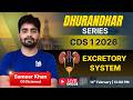 Human Excretory System 🔥 Complete Concept for CDS 1 2026 | Sameer Khan Sir