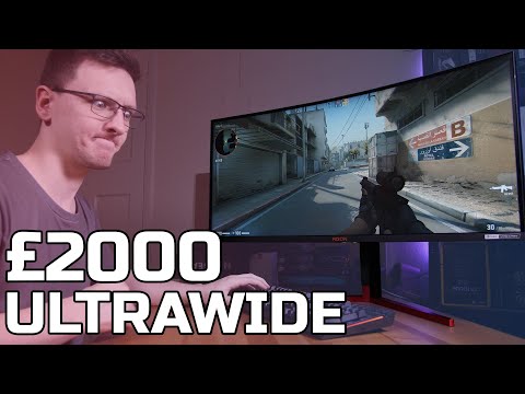 £2000 GAMING MONITOR - AOC AG353UCG Review - TechteamGB