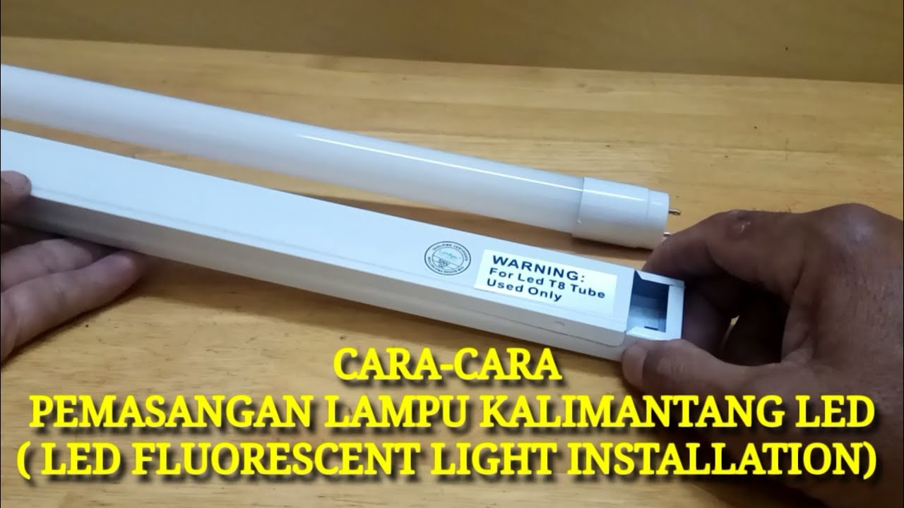 Cara-cara pemasangan lampu kalimantang LED #kalimantangled #