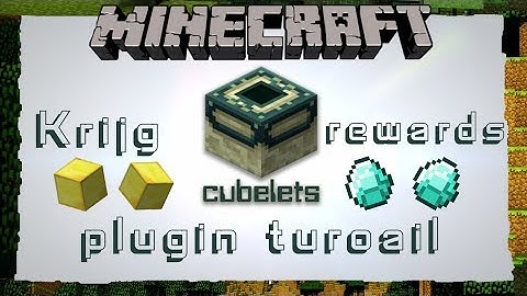 Ultimate Cubelets Rewards plugin || Tutorial [Nederlands/Dutch]