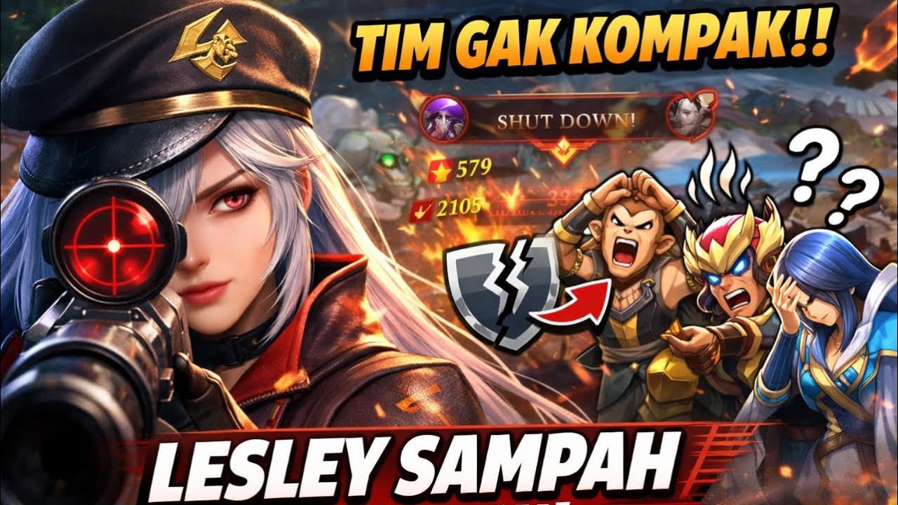 Lesley Ketemu Tim yang Gak Kompak